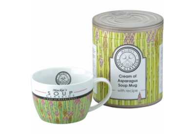 Mackie's Soup Classics Cream of Asparagus Soup Mug Gift Set with Recipe